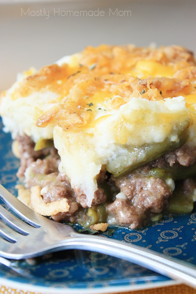 Shepherds Pie Green Bean Casserole Idaho Spuds