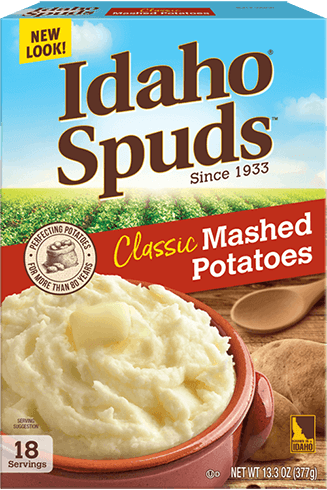 Instant Mashed Potatoes Chart